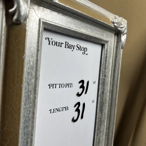 Susan Graver Top 3XP Plus Solid Tan Pullover Slinky 3/4 Sleeves Liquid Knit - Picture 6 of 7